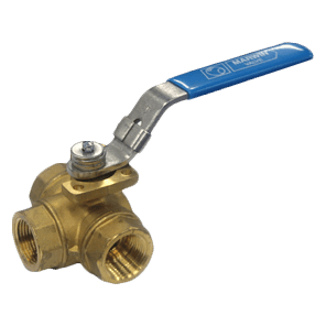 3T3300/3L3400 Series 3-Way Brass Ball Valves
